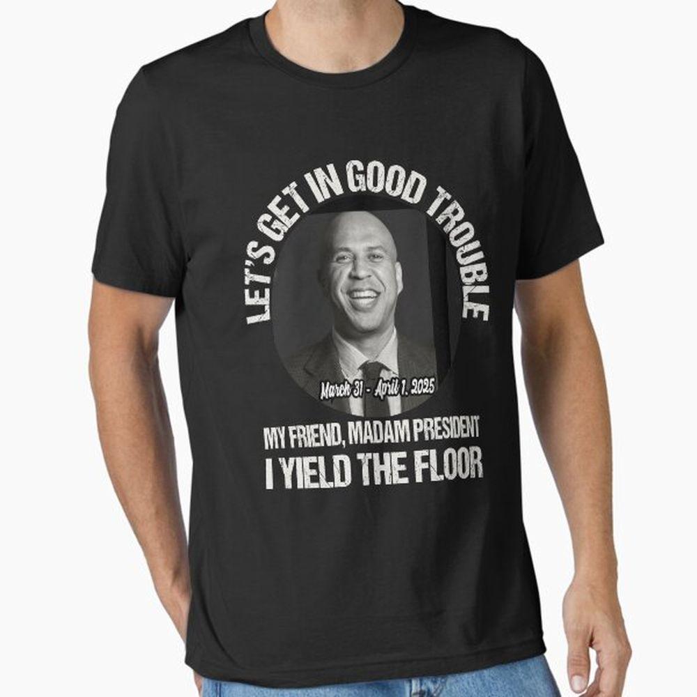 Cory Booker Lets Get In Good Necessary Trouble Senator Cory Booker Tshirt Cory Booker Lets Get In Good Necessary Trouble Senator Cory Booker Tshirt